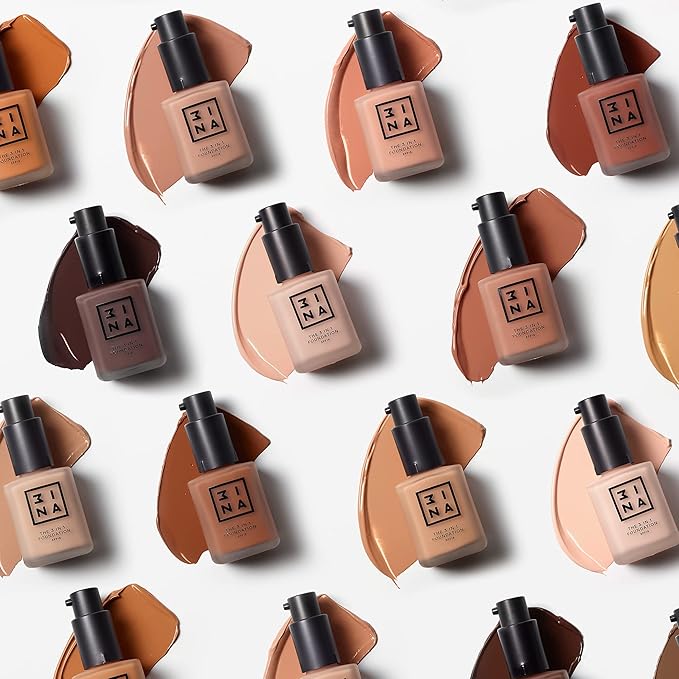 3INA The 3-In-1 Foundation 221 - Vegan Formula - Combination Of Primer, Concealer And Foundation - Medium Coverage - Natural Finish - Perfect For Covering Lines And Blemishes - Long Lasting - 1.01 Oz-Velvo Beauty