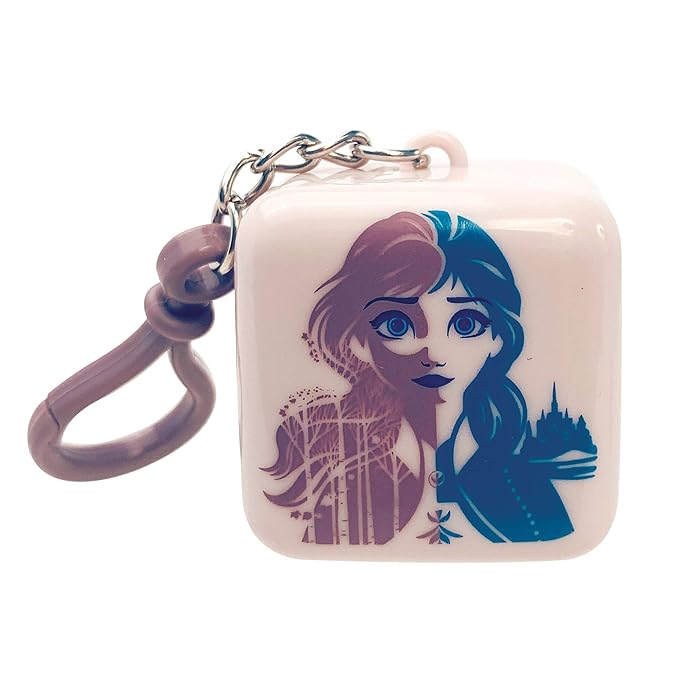 Lip Smacker Disney Frozen 2 Anna Flavored Lip Balm Cube Keychain-Velvo Beauty