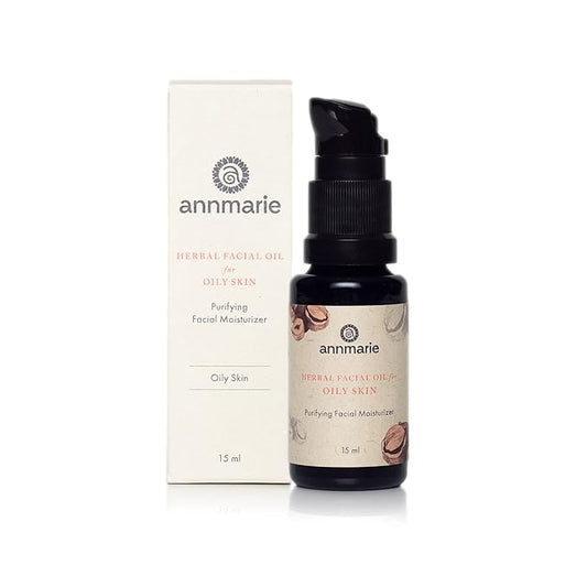 Annmarie Herbal Facial Oil for Oily Skin 0.5 Fl Oz (Pack of 1)-Velvo Beauty