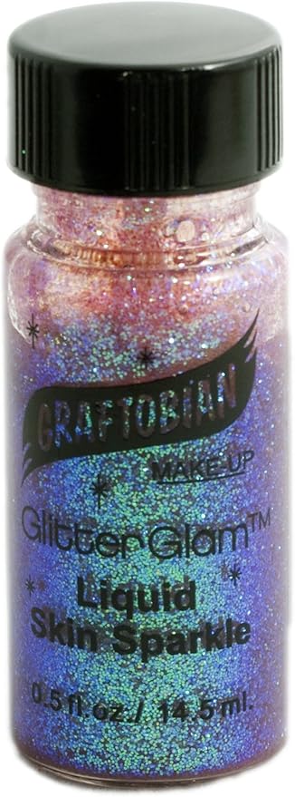 Graftobian Liquid Glitter - Violicious (0.5 oz)-Velvo Beauty