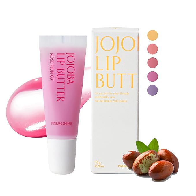 Jojoba Lip Butter (Rose Plum 03)-Velvo Beauty