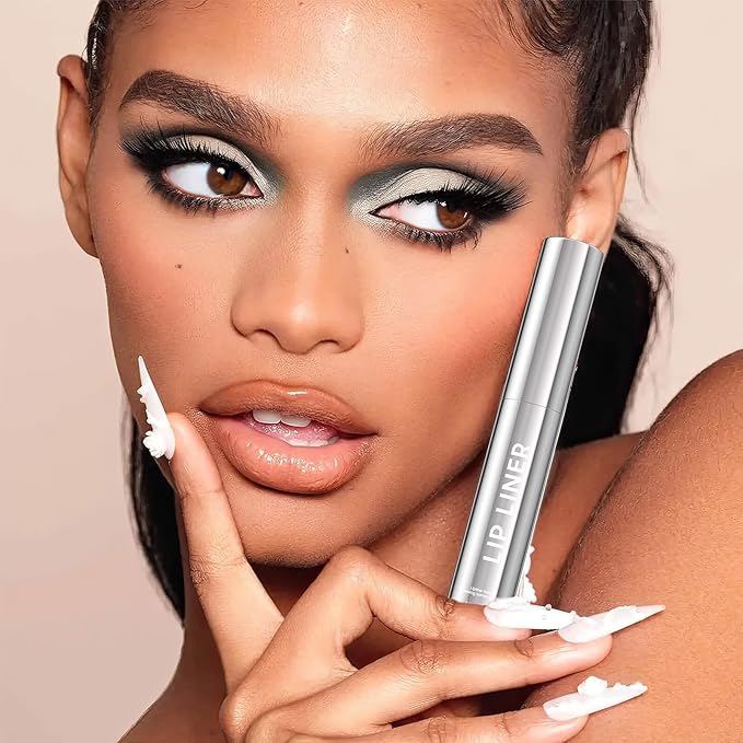 Peel Off Lip Liner Stain - Non-Stick Cup Lip Comfortable Vivid Color Peel Lip Stain Transfer-Proof & Long - Wear, Create Beauty & Charming Lip Makeup For All Skin Types with All-Day (#03 Rose)-Velvo Beauty