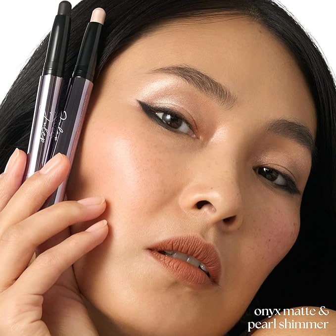 Julep Eyeshadow 101 Cream-to-Powder Waterproof Shadow Stick – Pearl Shimmer – Long-Lasting, Crease-Proof, Light Golden-Beige Shimmer Cream Eyeshadow with Built-in Smudger-Velvo Beauty