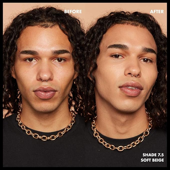 NYX PROFESSIONAL MAKEUP Total Control Pro Drop Foundation, Skin-True Buildable Coverage - Soft Beige (Pack of 2)-Velvo Beauty