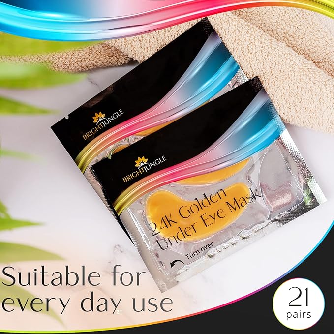 Under Eye Patches - Collagen Eye Pads for Dark Circles and Puffiness, Under Eye Masks for Women, Rich in Nutrients, Peptides, Restores Skin Firmness, Intense Hydration-Velvo Beauty