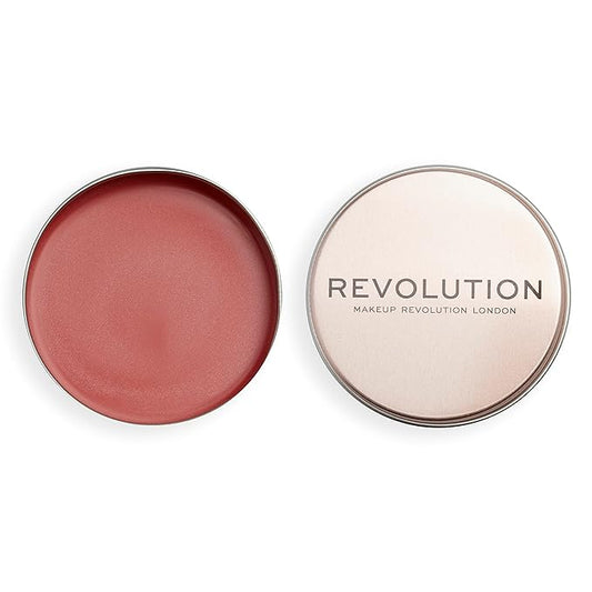 Revolution, Balm Glow, Multi-Use Balm for Cheeks, Eyes & Lips, Buildable Formula, Dewy Finish, Peach Bliss, 1.12 Oz.-Velvo Beauty