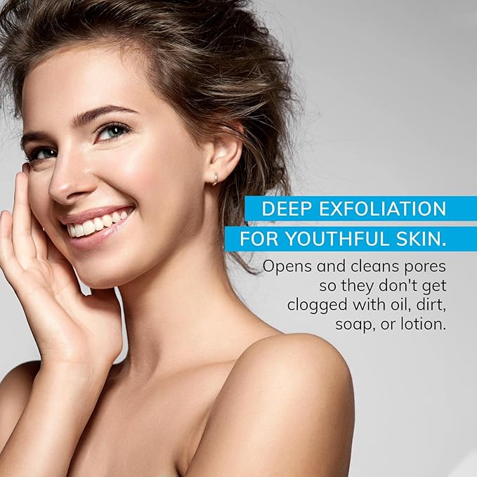 MicrodermaMitt Deep Exfoliating Mitt Scrub for Face, Lips & Neck - Dead Skin & Blackheads Remover - Gentle Facial Scrubber - Exfoliator Glove for Shower - Women Skin Care-Velvo Beauty