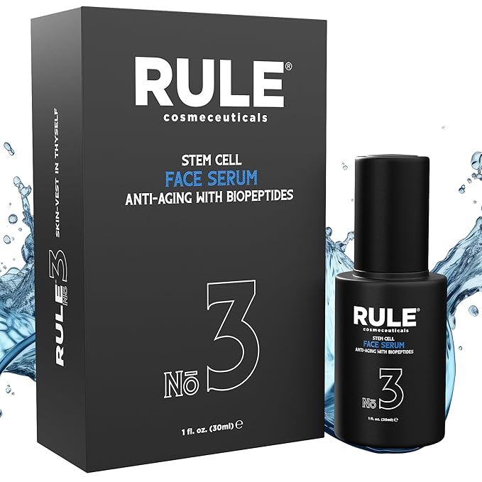 No.3 - Facial Serum with Biopeptides & Apple Stem Cells, Face Serums for Anti Aging, Peptide Serum as Skin Toner and Dark Spot Remover for Face, 30 mL-Velvo Beauty