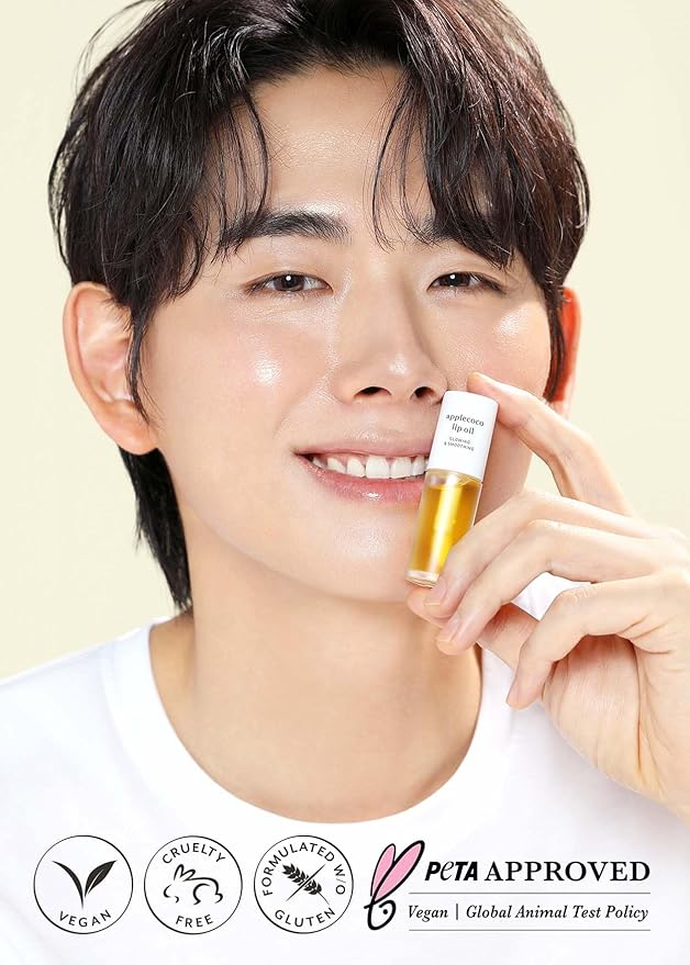 NOONI Korean Hydrating Lip Oil Applepeony + Applecoco Bundle-Velvo Beauty