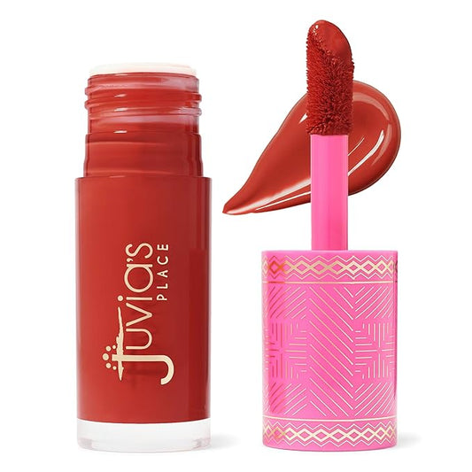 Juvia's Place Blushed Liquid Blush LilyLove - Dewy Tint Cheeks Makeup Glow Pigment Effortless Beauty Long Lasting Cosmetics Soft Creamy Natural Buildable All Skin Color Light Flawless Finish Blend-Velvo Beauty