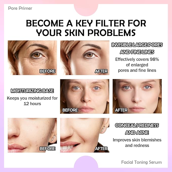 2PCS One Step Color Corrector,Tri-Color Color Correcting Facial Serum,Moisturizing Color Changing Foundation,Oil Control Tinted Moisturizer Isolation Cream for Face Makeup Primer Base-Velvo Beauty