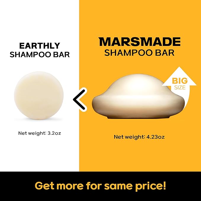 Rice Water Shampoo Bar 2.0 - Hydrating & Moisturizing Natural Hair Soap for Strengthening & Scalp Nourishment - Solid Bar for All Hair Types (120g, 4.23oz)-Velvo Beauty