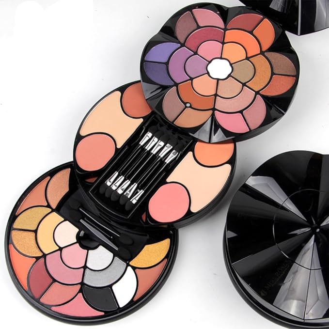 57 Colors Makeup Set (Type N) for Valentines Day Gifts, Professional Makeup Kit for Women Full Kit, High Pigmented Eyeshadow Palette for Beginners, Make up Gifts for Girls and Kids-Velvo Beauty