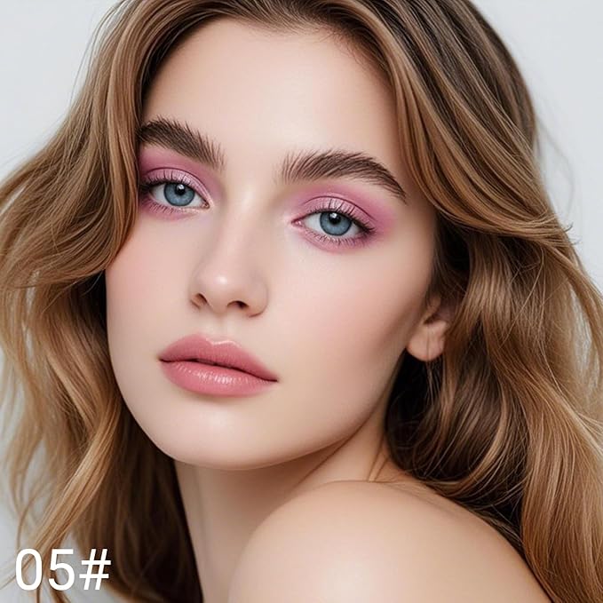 Erinde Waterproof Eyeshadow Stick, Cream Eye Shadow Stick, Long-Lasting, Crease-Proof, Cream to Powder Buildable & Blendable Eye Shadow Pencils Crayon, Vegan & Cruelty-Free, 05 Pink-Velvo Beauty