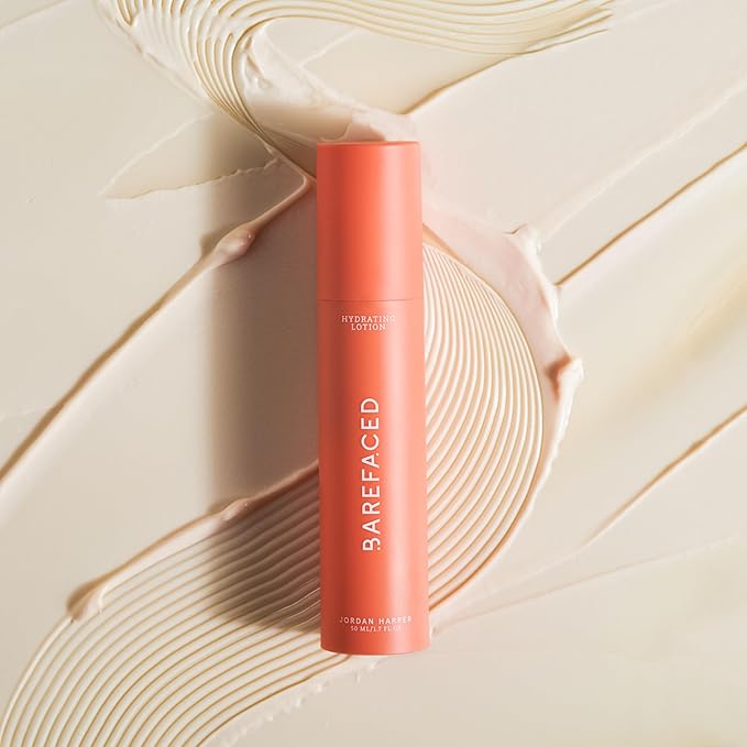 Barefaced Hydrating Lotion 1.7 Fl Oz - Oil Free, Lightweight Moisturizer with Niacinamide, Hyaluronic Acid & Ceramides - Anti-Aging, Calms Redness, and Improves Skin-Velvo Beauty