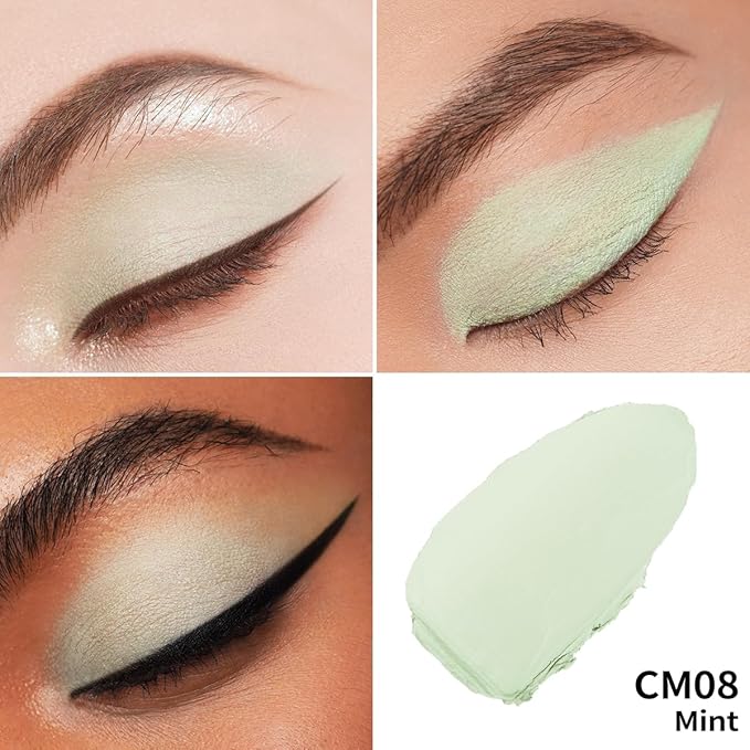 Oulac Matte Eyeshadow 3-in-1 Eyeshadow Eye Primer&Eyeliner Highly Pigmented Waterproof Smudge-proof Long Lasting Wear Smooth&Blendable Formula for Natural Look,Vegan & Cruelty-Free,CM08-Velvo Beauty