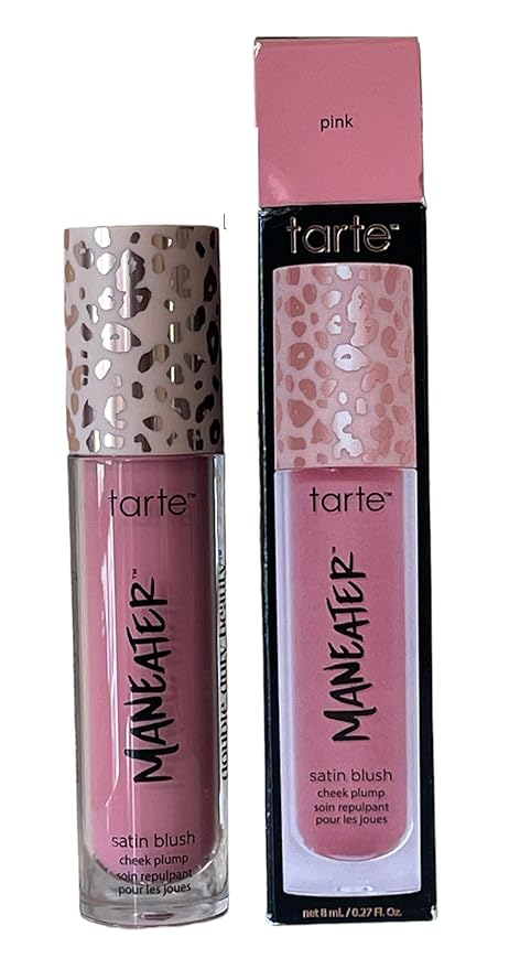 Tarte Maneater Satin Blush Cheek Plump Full Size (Pink, 27OZ)-Velvo Beauty