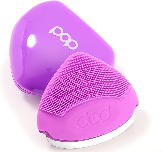 Pop Sonic Strawberry 3 in 1 Skin Exfoliating Cleanser Clean Massage Exfoliate (Purple)-Velvo Beauty