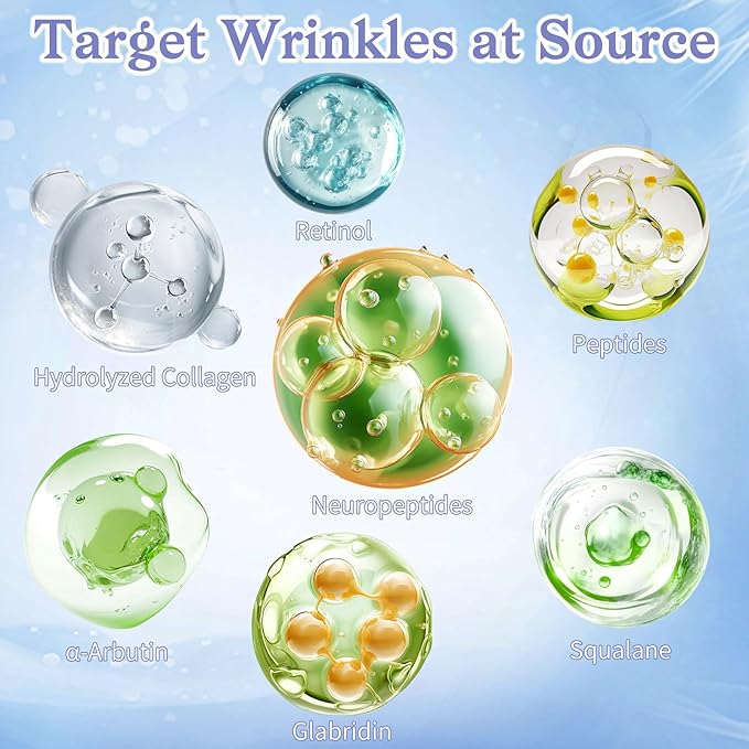 Neck Creams for Tightening and Firming - Anti Wrinkle & Treatment with Retinol Peptides, Ceramide - Overnight Moisturizer for All Skin Types - Sensitive Safe-Velvo Beauty