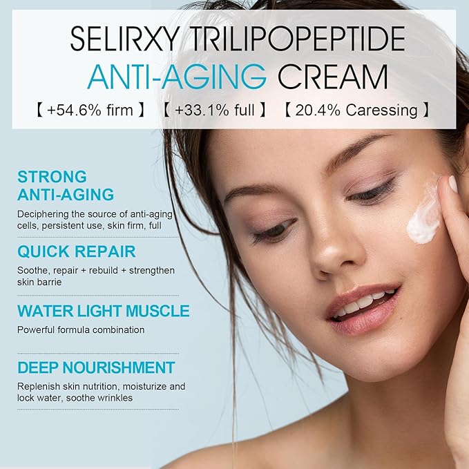 Nodfens Triple Lipid Peptide Cream for Anti-Aging, Restores & Repairs Mature Skin for Radiant, Smooth Complexion - Advanced Strength Recovery Face Moisturizer Cream-Velvo Beauty