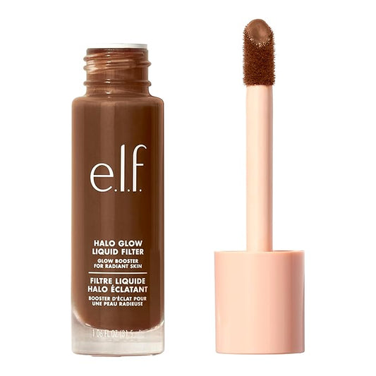e.l.f. Halo Glow Liquid Filter, Complexion Booster For A Glowing, Soft-Focus Look, Infused With Hyaluronic Acid, Vegan & Cruelty-Free, 8.5 Rich-Velvo Beauty