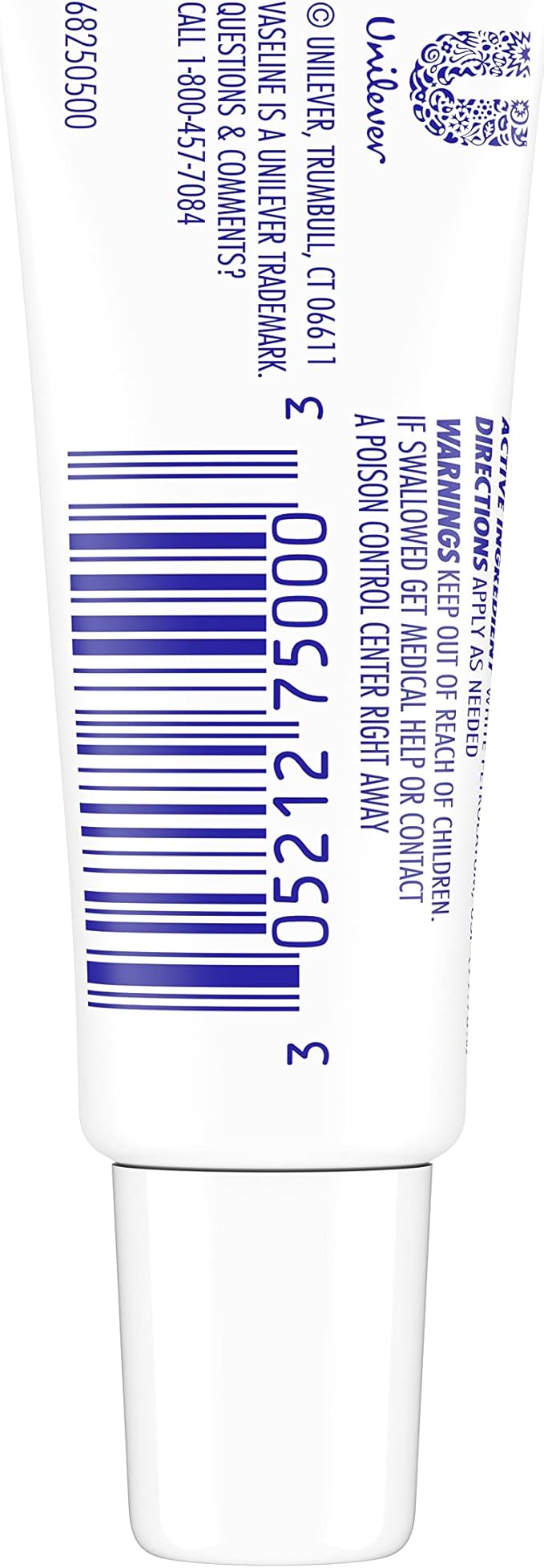Vaseline Lip Therapy Lip Balm Tube, Advanced Healing, 0.35 oz-Velvo Beauty