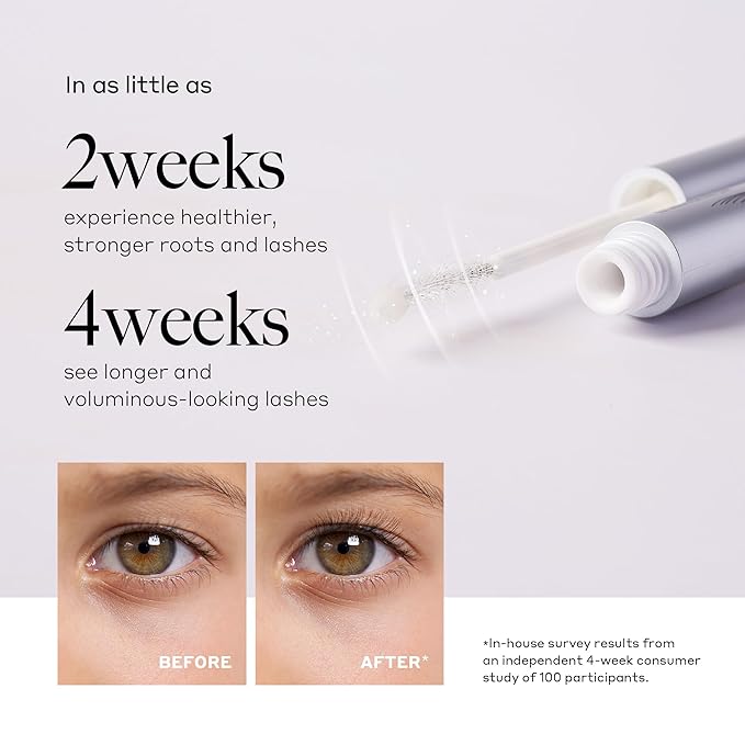 Essential Lash Benefits-Eyelash Growth Serum, Advanced Formula to Enhance Longer, Fuller, and Thicker Lashes, 0.24 fl. oz.-Velvo Beauty