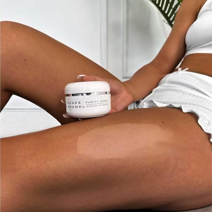 Rose & Caramel Purity Excel 60 Second Self Tan Removing Scrub 200ml Self tan eraser, express tan removal-Velvo Beauty
