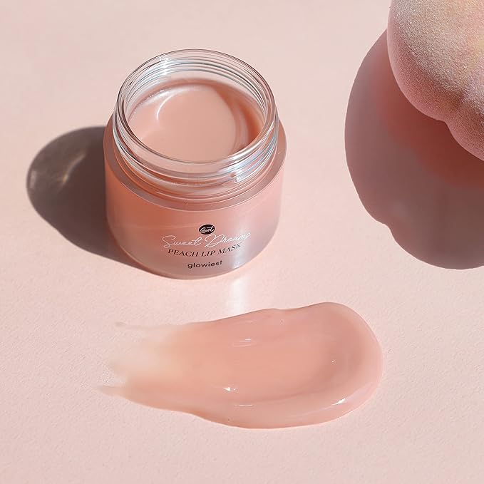 Sweet Dreams Lip Mask: Nourishing, Plumping and Hydrating Lip Sleeping Mask | Hyaluronic Acids+Vitamin C+Shea Butter+Antioxidants | Peach-Velvo Beauty