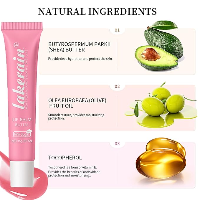 4 Color Glossy Lip Butter Balm, Moisturizing Lip Gloss Butter Non Sticky High Shiny Finish Lip Glow Oil, Natural Plumping Lip Tint Lip Care & Repair Lip Mask for Soft & Smooth & Protect Dry Lip-Velvo Beauty