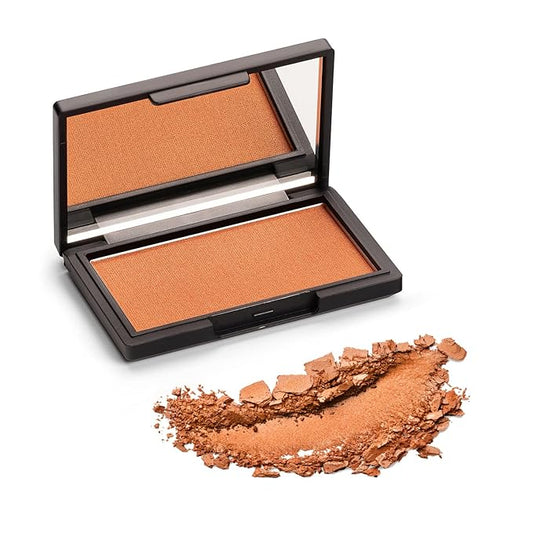 Makeup Powder Blusher - "Desert Storm" - 4g / 0.141 oz - Full Coverage, Natural Blush - Soft, Buildable Pink, Coral, Peach & Golden Hues-Velvo Beauty
