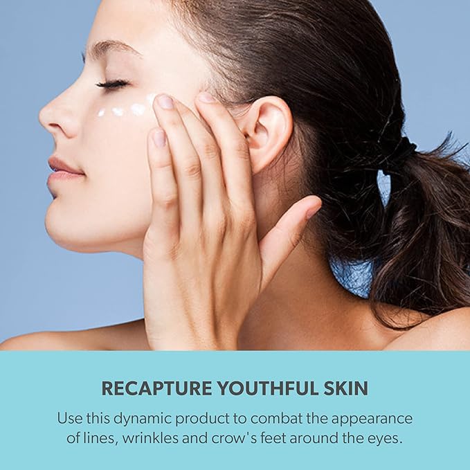 Serious Skincare - C3 Vitamin C Ester Eye Beauty Treatment with Hyaluronic Acid - For Dull & Dry Under Eyes - Soothing C3 Plasma Gel Formula for Fine Lines, Wrinkles, Discoloration - 0.5 oz.-Velvo Beauty