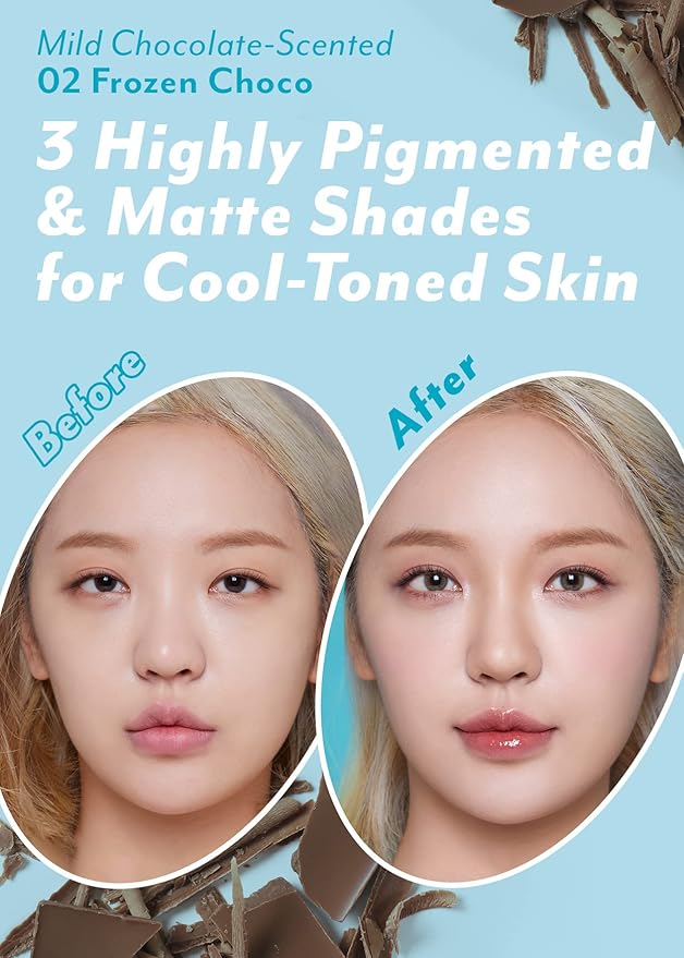 I'm Meme Palette - Afternoon Tea Contour | Frozen Choco, Bronzer Palette for Face & Cheeks, Matte Powder Bronzer, Natural Makeup, Buildable Coverage, Light to Medium, For Cool Tone Skin, 0.4oz-Velvo Beauty