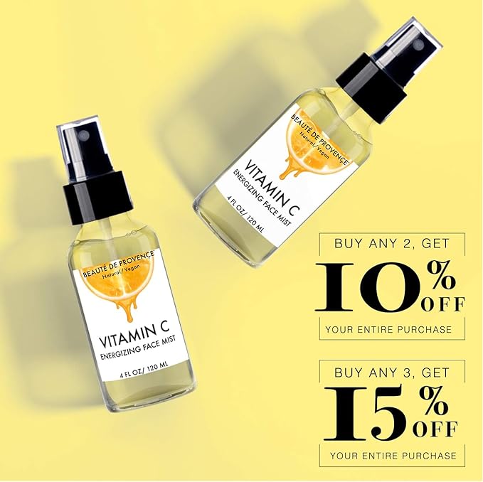 Vitamin-C Face Mist & Setting Spray for All Skin Types - Hyaluronic Acid, Aloe Vera & Rose Water - Skin Brightening, Anti-Aging, Moisturizing, Pore Minimizing - 4 Fl Oz-Velvo Beauty