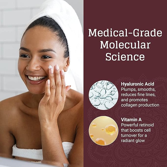 AVYA Night Moisturizer (0.34oz) - Advanced Ayurvedic Skincare/Retinol Cream with Antioxidants/Reduces Fine Lines and Wrinkles-Velvo Beauty