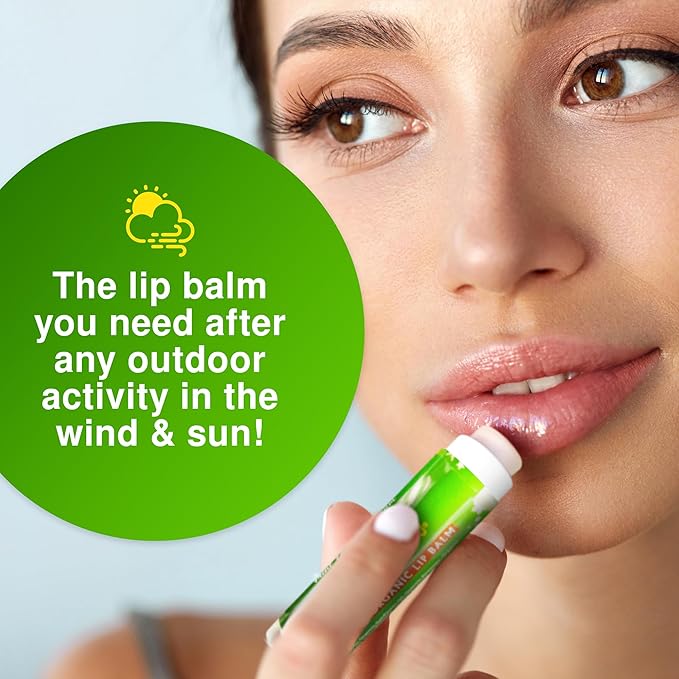 Rubber Ducky Carefree Natural Organic Lip Balm - Instant Hydration & Lip Moisturizer for Very Dry Lips - Vanilla Mint Lip Balm Flavor with Vitamin E - Vegan, Certified Organic Lip Care - 3 Pack-Velvo Beauty