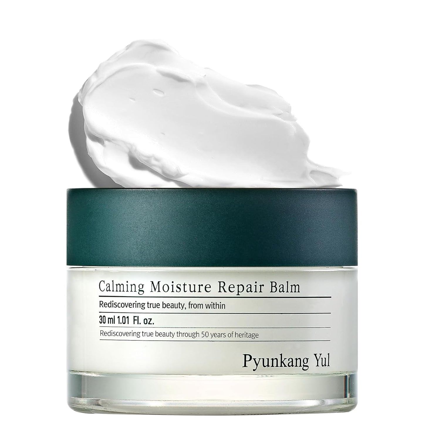 Pyunkang Yul PKY Calming Moisture Repair Balm Instantly Calms Sensitive Skin, Face Moisturizer with Deep and Rich Nourishment, Vegan, Korean Skincare (1.01 Fl.Oz, 30ml)-Velvo Beauty