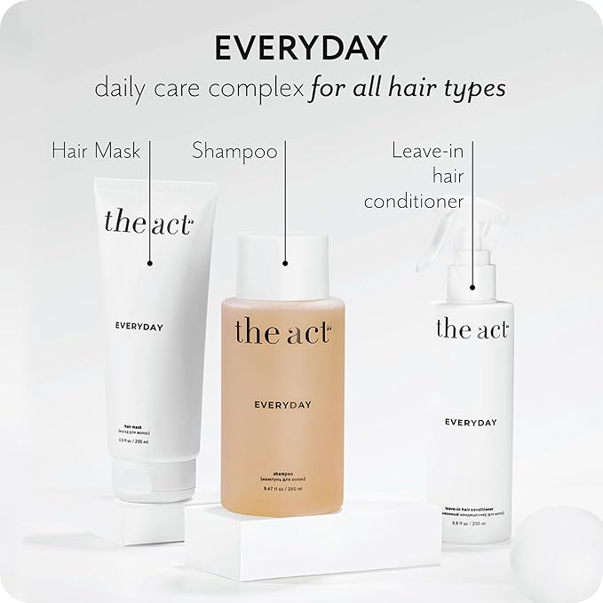 Everyday 2-in-1 Hair Mask Conditioner - Deep Hydration, Repair, Nutrition for All Hair Types - Enriched with Avocado & Coconut Oils 6.8 Fl oz-Velvo Beauty