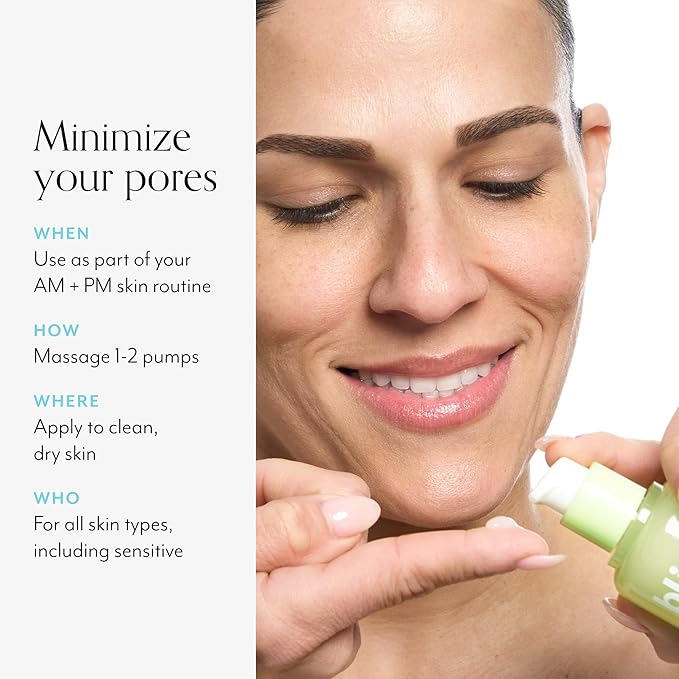 Bliss Niacinamide + Pore Vanish Complex Disappearing Act Serum – With Vitamin B3 + Green Tea - Reduces Pores & Dark Spots - Achieve Glass Skin - Clean, Cruelty-Free - 1 Fl Oz-Velvo Beauty