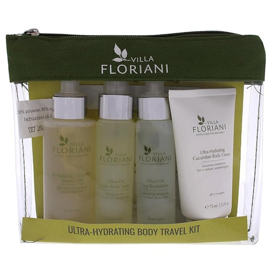 Villa Floriani Ultra-Hydrating Body Travel Kit Unisex 5 Pc-Velvo Beauty