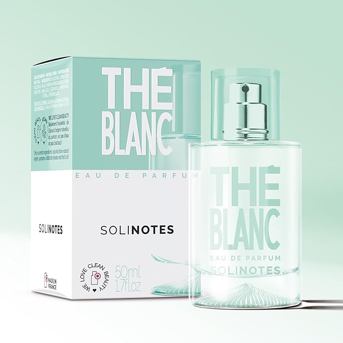 SOLINOTES White Tea Perfume for Women - Eau De Parfum | Delicate Floral and Soothing Scent - Made in France - Vegan - 1.7 fl.oz-Velvo Beauty