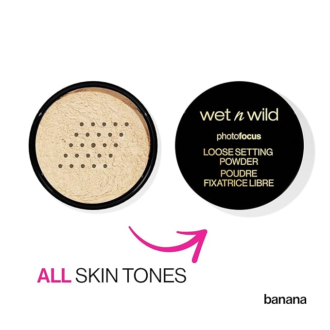wet n wild Loose Setting Powder Photo Focus Loose Finishing Powder Off-White Translucent-Velvo Beauty