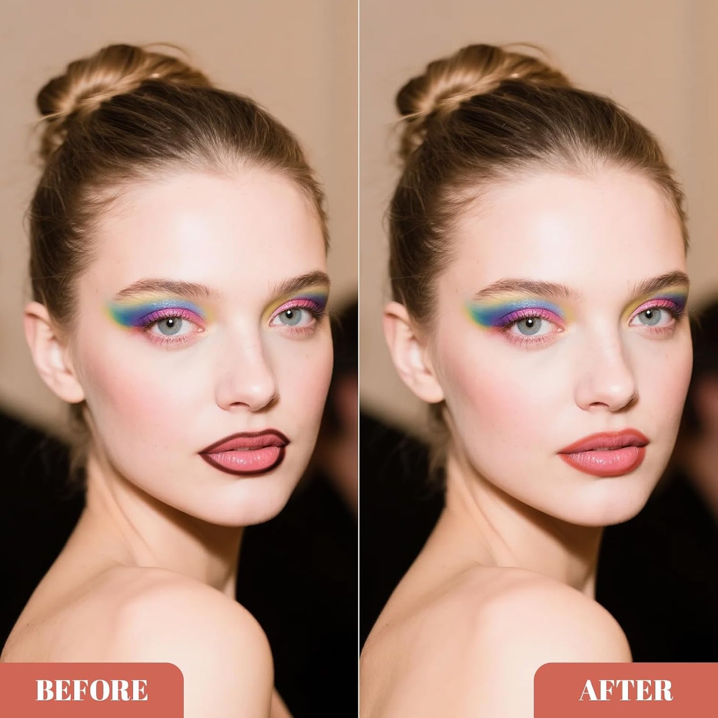 Lip Stain - Long Wear Tattoo Lip Liner, Waterproof & Transfer-proof Peel Off Lip Stain with Matte Finish, Lip Tint For All Skin Types, Great Gifts for Women (Nude)-Velvo Beauty