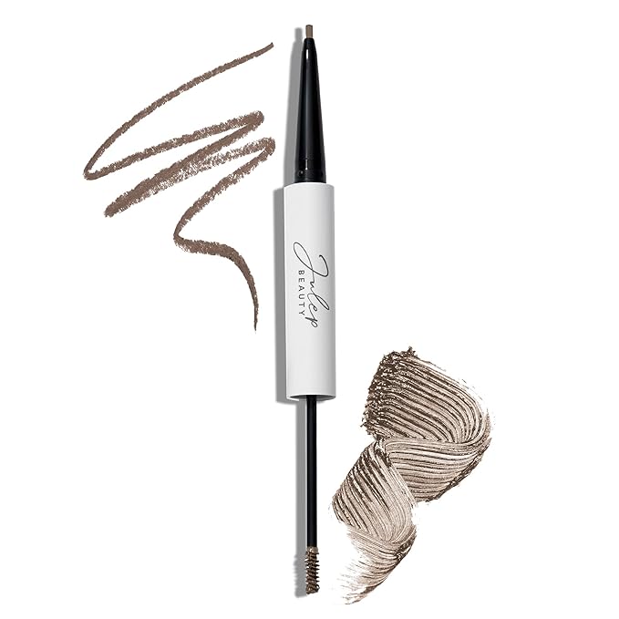 Julep Brow 101 Sculpting Pencil & Tinted Brow Gel Set - Dual-Ended Eyebrow Tool with Brush and Precision Tip - Long-Lasting, Waterproof Formula for Perfectly Defined and Tinted Brows -Taupe-Velvo Beauty