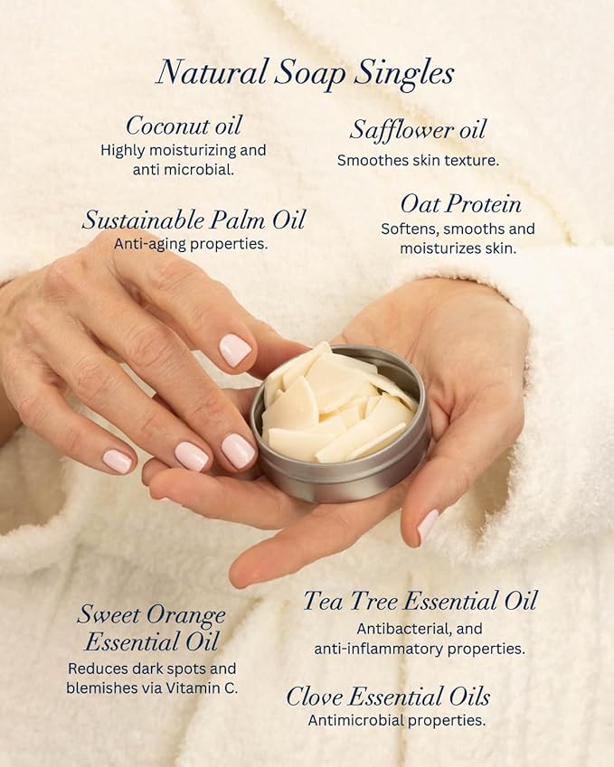 Hines+Young Natural Body Care Set - Contains our Fragrance Free Body Cream, Natural Lip Balm, Soap Singles Tin & Soap Refill Tin, Hydrate & Refresh, Natural Ingredients, Ideal Gift Set-Velvo Beauty