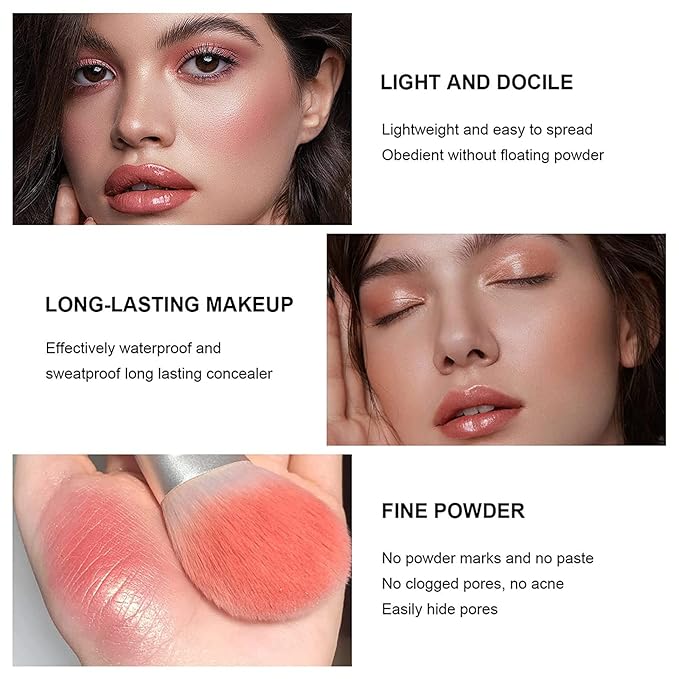 12 Colors Blush Palette,Highlighter Blush Powder Makeup,Long-Wearing,Smudge Proof,Natural-Looking,Blendable Cruelty-Free Matte Finish,Contour and Highlight Blush Palette Face Cosmetics Makeup-Velvo Beauty