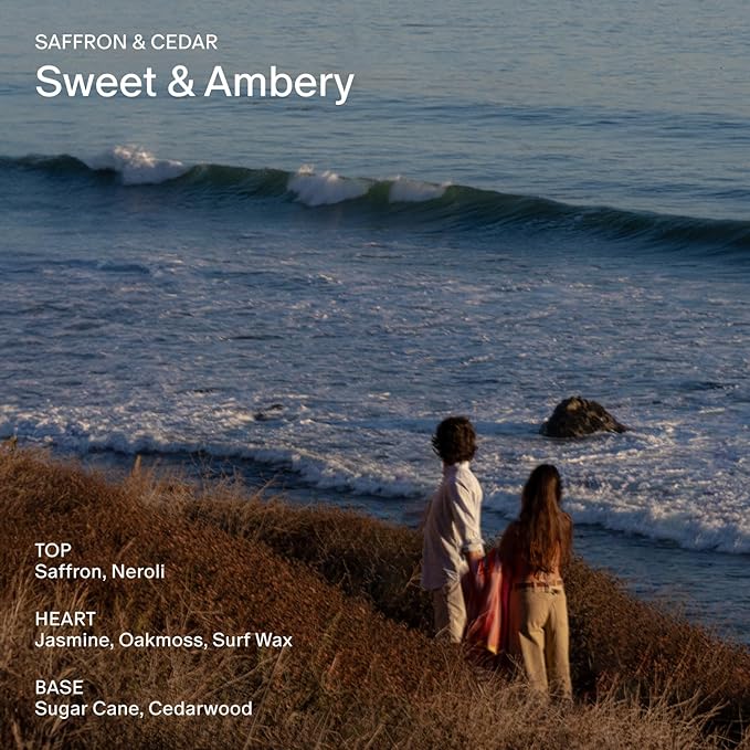 Salt & Stone Hand Cream for Women & Men | Saffron & Cedar | Hydrates, Nourishes & Softens Skin | Restores Dry Cracked Hands | Fast-Absorbing | Cruelty-Free & Vegan (2 fl oz)-Velvo Beauty