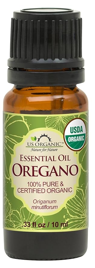 US Organic 100% Pure Oregano Essential Oil - USDA Certified Organic, Steam Distilled (10 ml)-Velvo Beauty