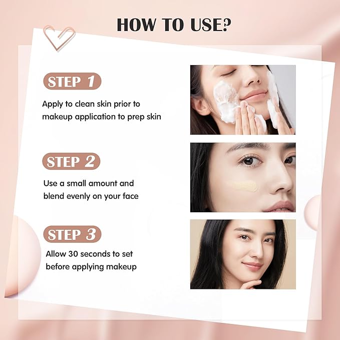 Hydrating Makeup Primer with Hyaluronic Acid, Face Foundation Primer, Base Primer for Shine, Oil Control, Add Moisture, Smooth Texture, Hides Wrinkles for Long-Lasting Makeup, 0.71 FL.OZ-Velvo Beauty