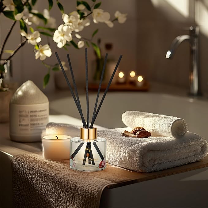 Mothers Day Gifts for Mom Spa Gift Basket Set for Women 17-Piece Almond Luxury Spa Gift Set Bath & Body Care Kit with Shower Gel, Body Cream | Valentine's, Christmas, Birthday Gifts for Her, Wife, Mom-Velvo Beauty